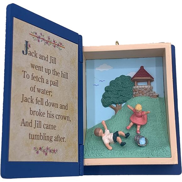 1995 Hallmark Keepsake Ornament JACK AND JILL Mother Goose Collector's Series - Picture 8 of 8